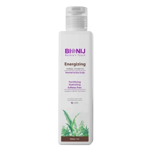 Bionij Herbal Shampoo for Hair Bulb Improvement- Normal to Dry Scalp